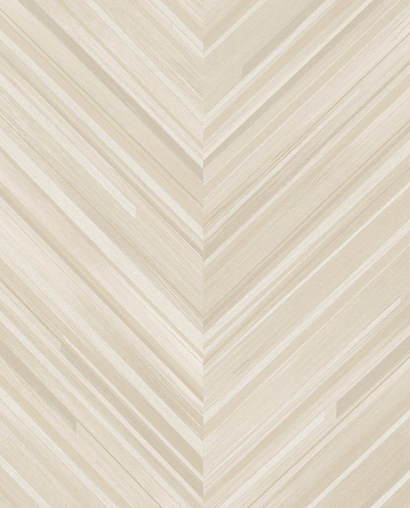 Gilded Wood Herringbone wallpaper