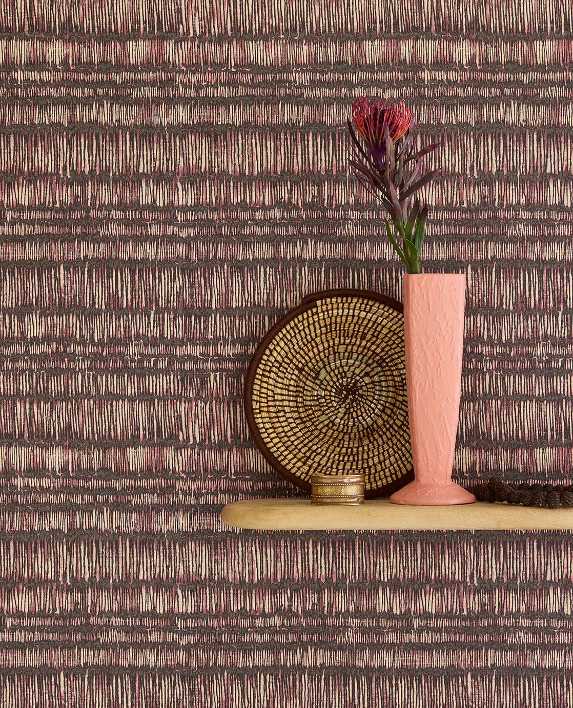 Solange Raffia Weave wallpaper