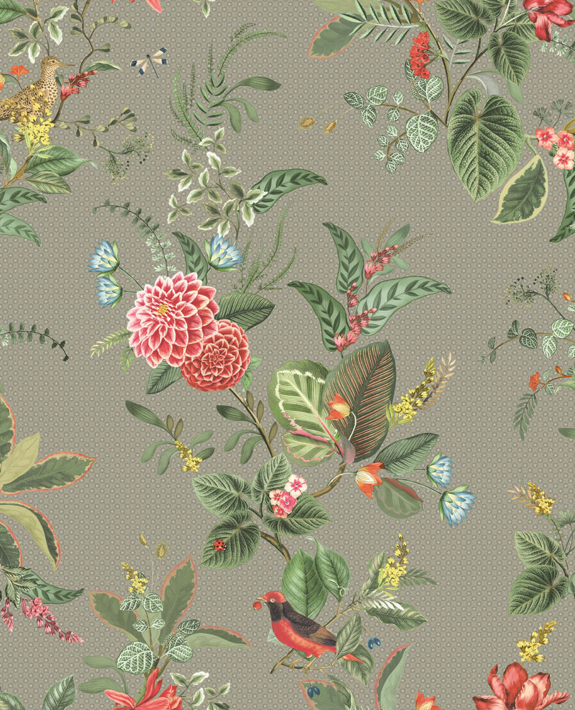 Pip Studio Floris Bird & Floral wallpaper