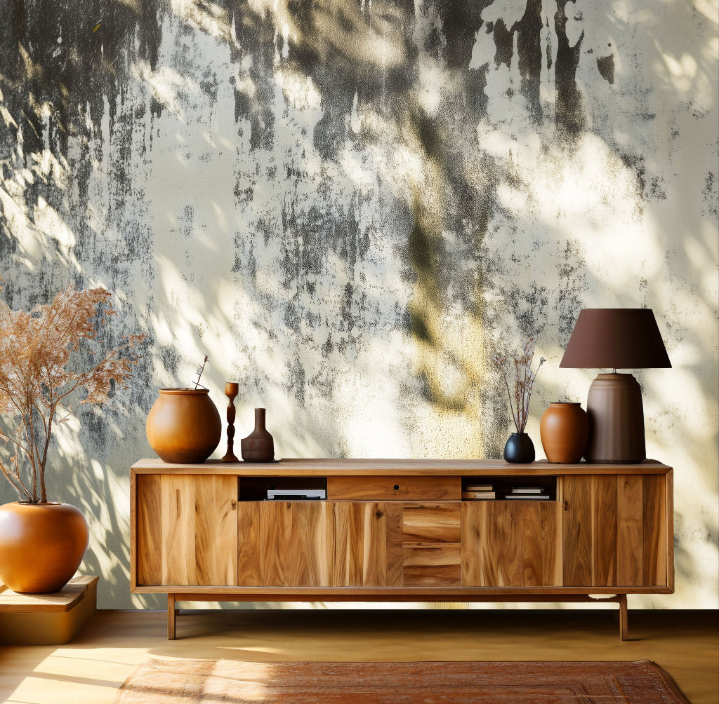 Sunlit mural
