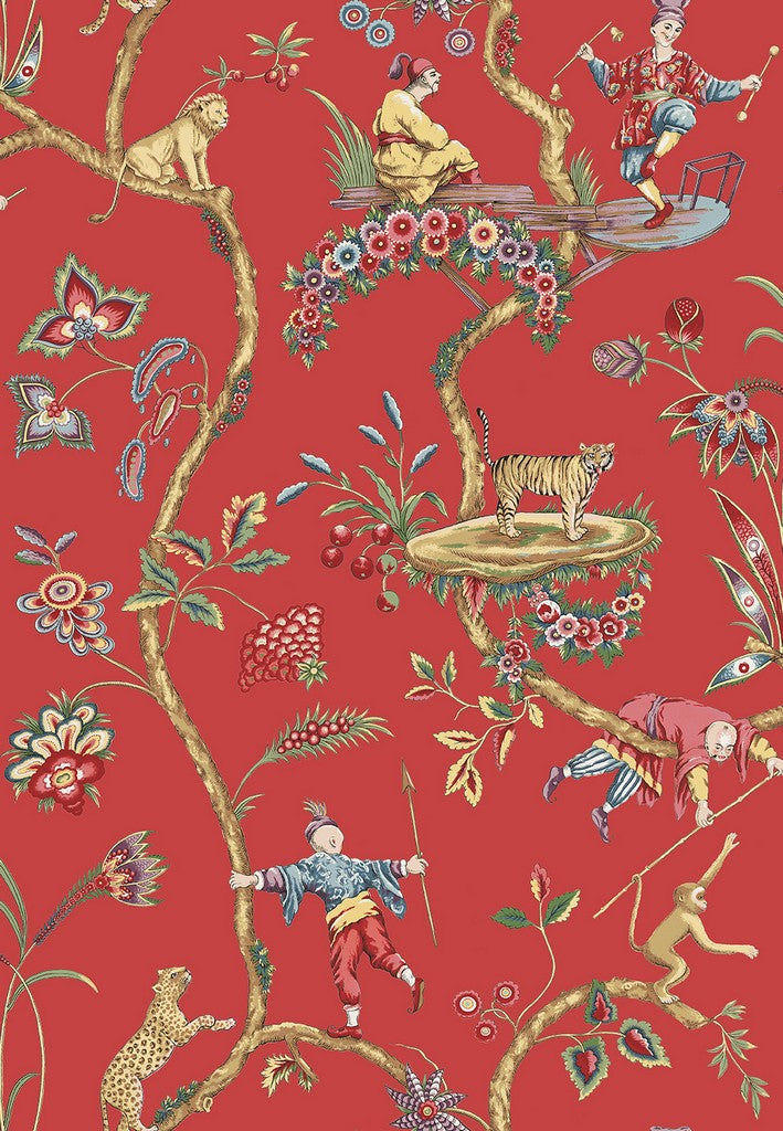 Scalamandré Chinoise Exotique wallpaper