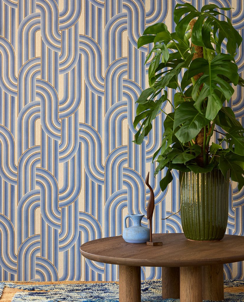 Groovy Arched Ombre wallpaper