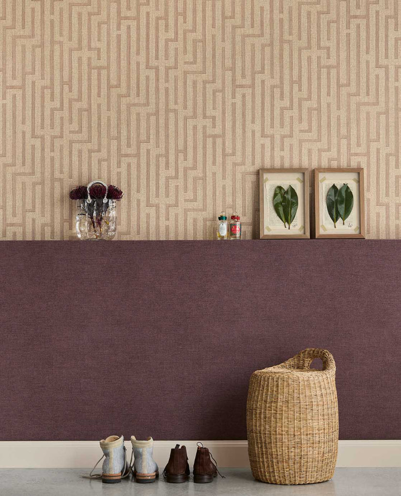Riviera Maison Linen Trellis wallpaper
