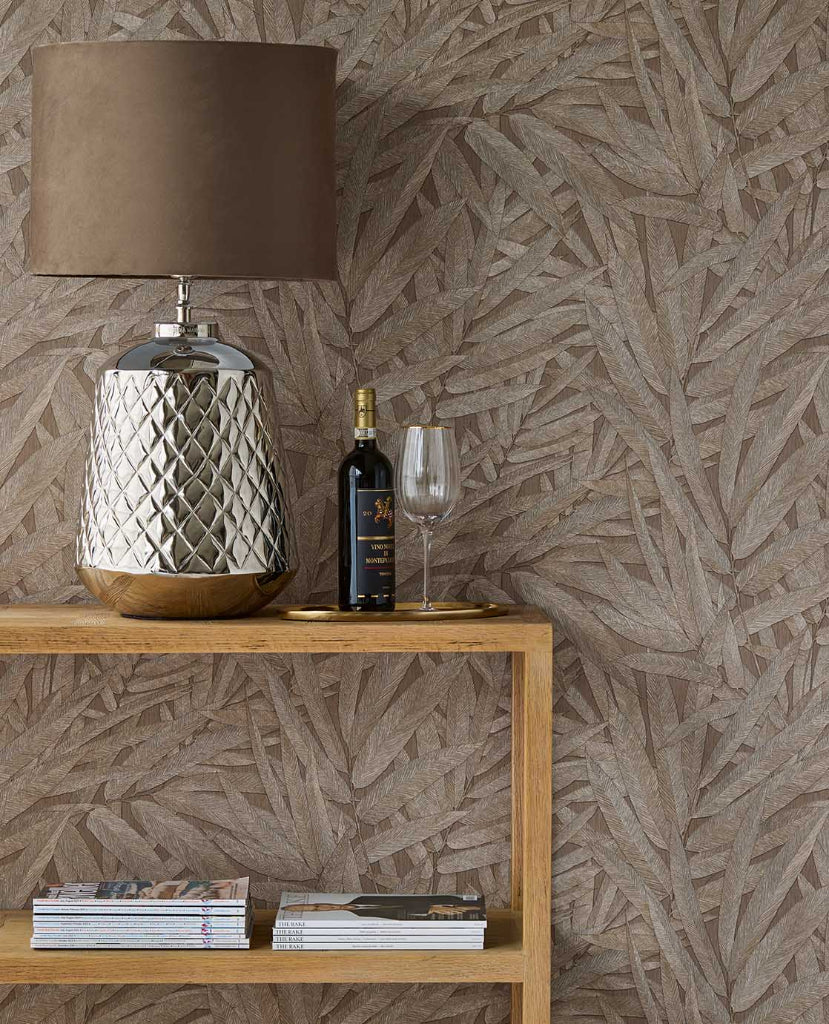 Riviera Maison Structured Leaves wallpaper