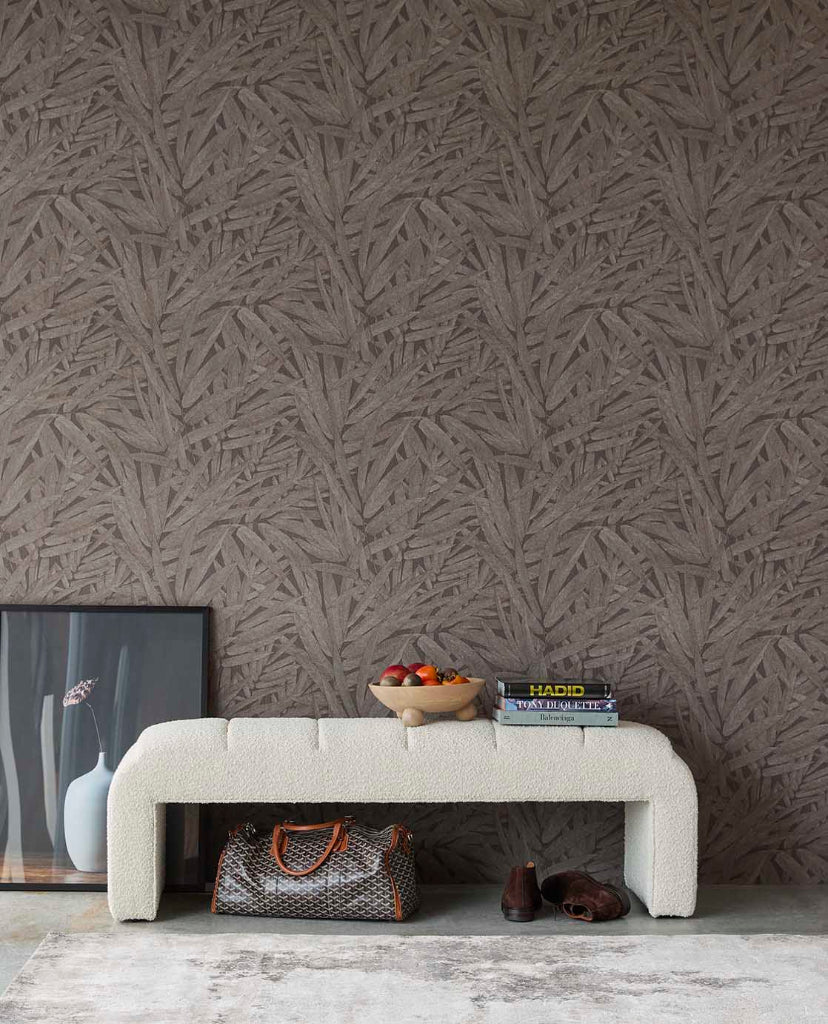 Riviera Maison Structured Leaves wallpaper