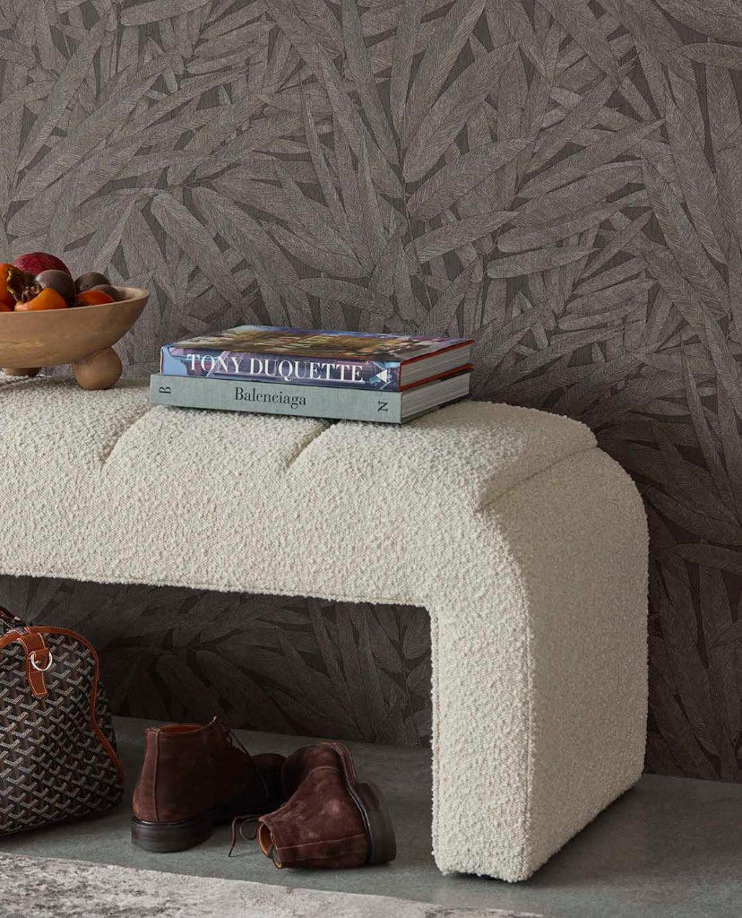Riviera Maison Structured Leaves wallpaper