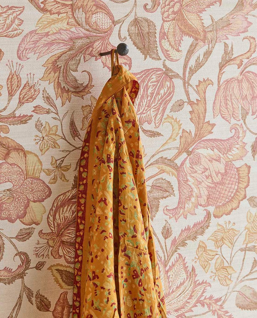Amber Silken Floral wallpaper