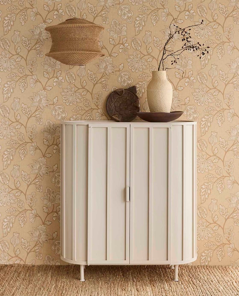 Amber Trailing Floral wallpaper