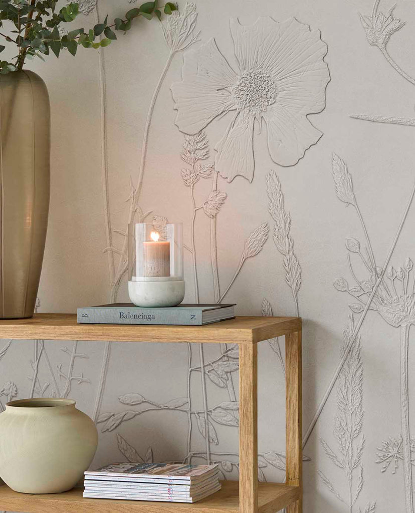 Riviera Maison Silhouette Flowers mural