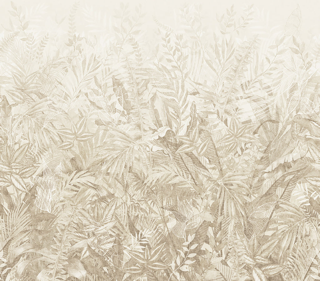 Riviera Maison Linen Leaves mural