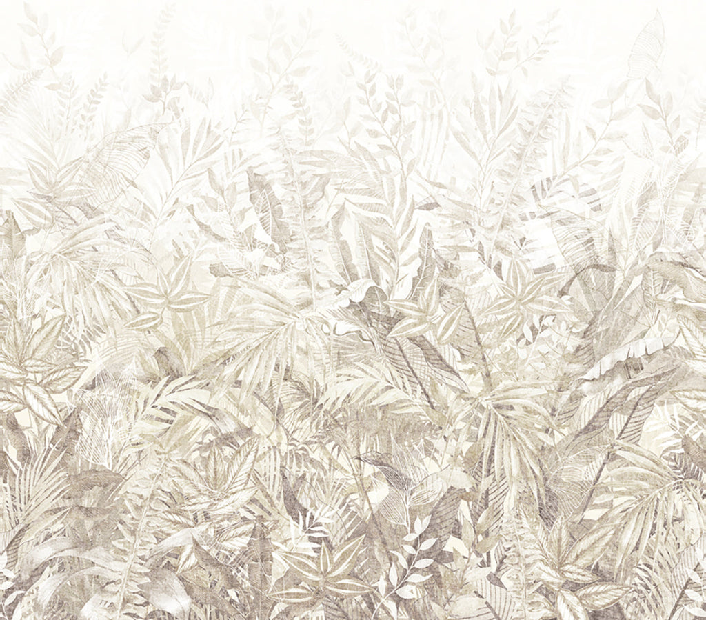 Riviera Maison Linen Leaves mural