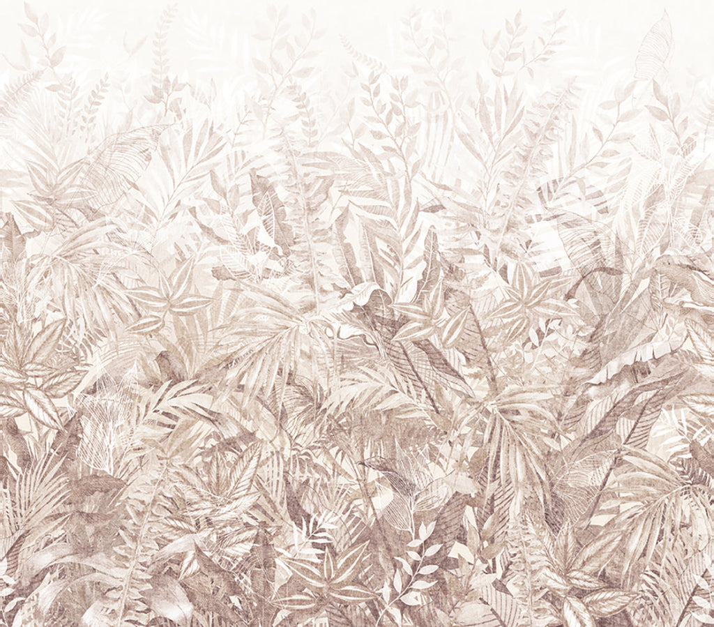 Riviera Maison Linen Leaves mural