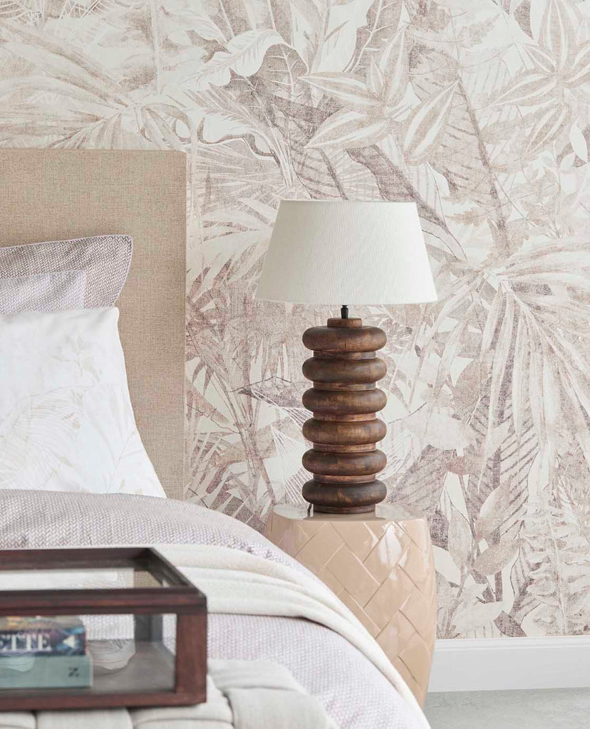 Riviera Maison Linen Leaves mural