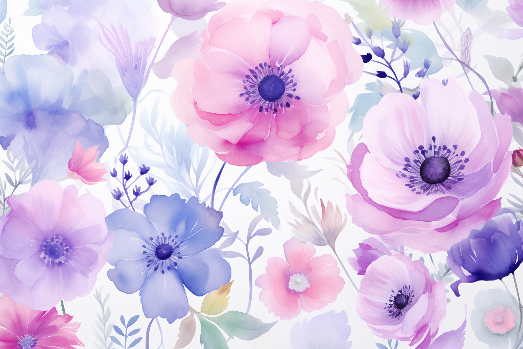 Anemone Fantasy mural