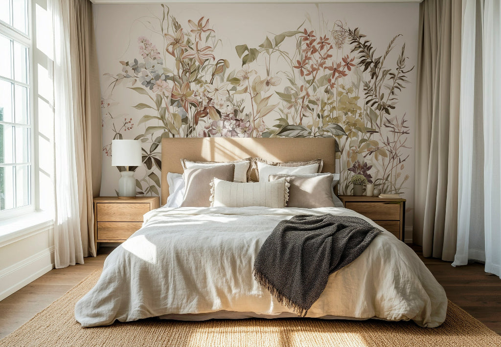 Wildflower Frenzy mural