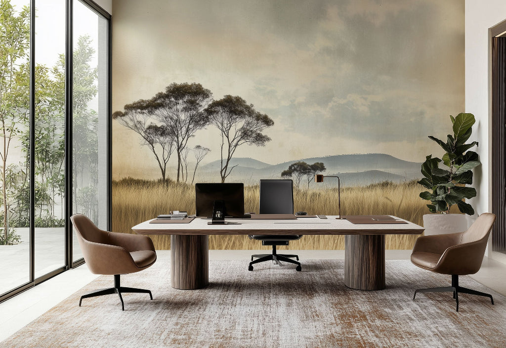 Grassland View mural