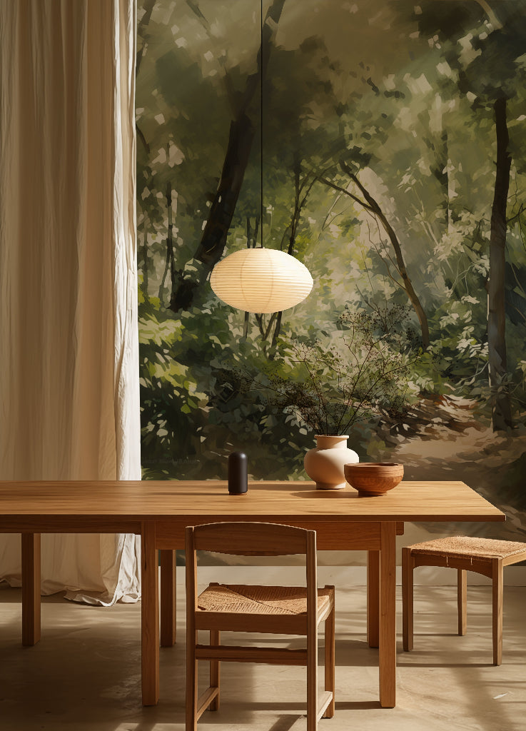 Dappled Forest mural