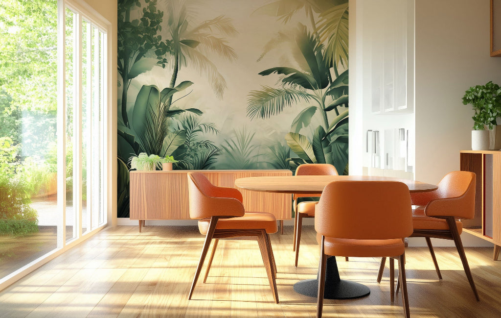 Verdant Jungle mural