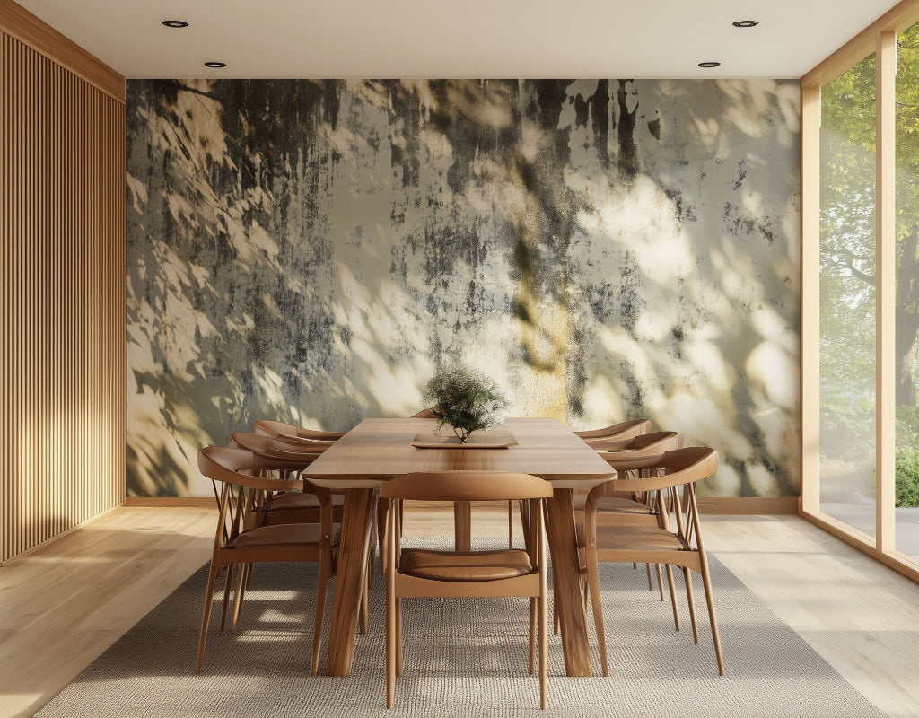 Sunlit mural