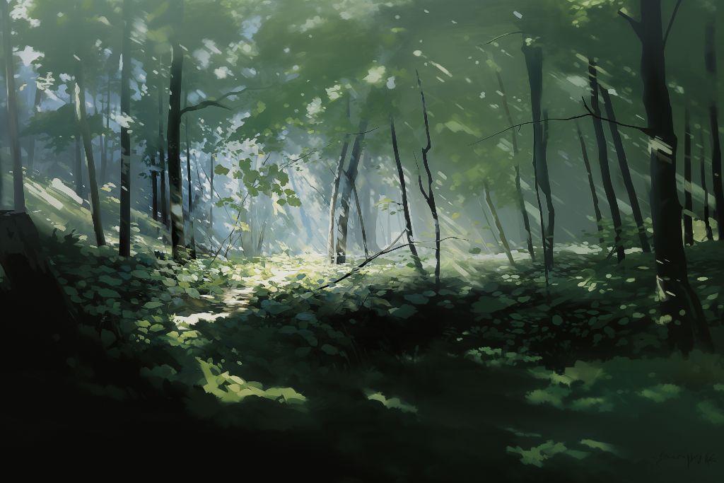 Dreamy Forest mural
