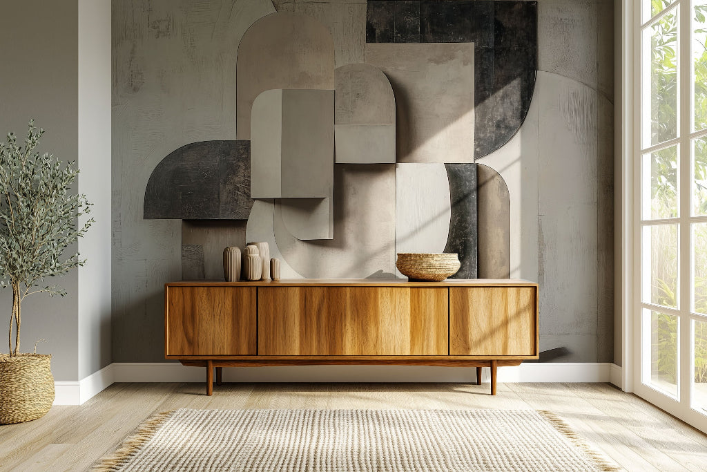 Layers & Shadows mural | Into the Light