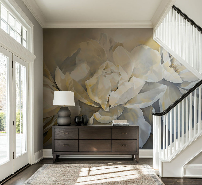 Giant Magnolias mural