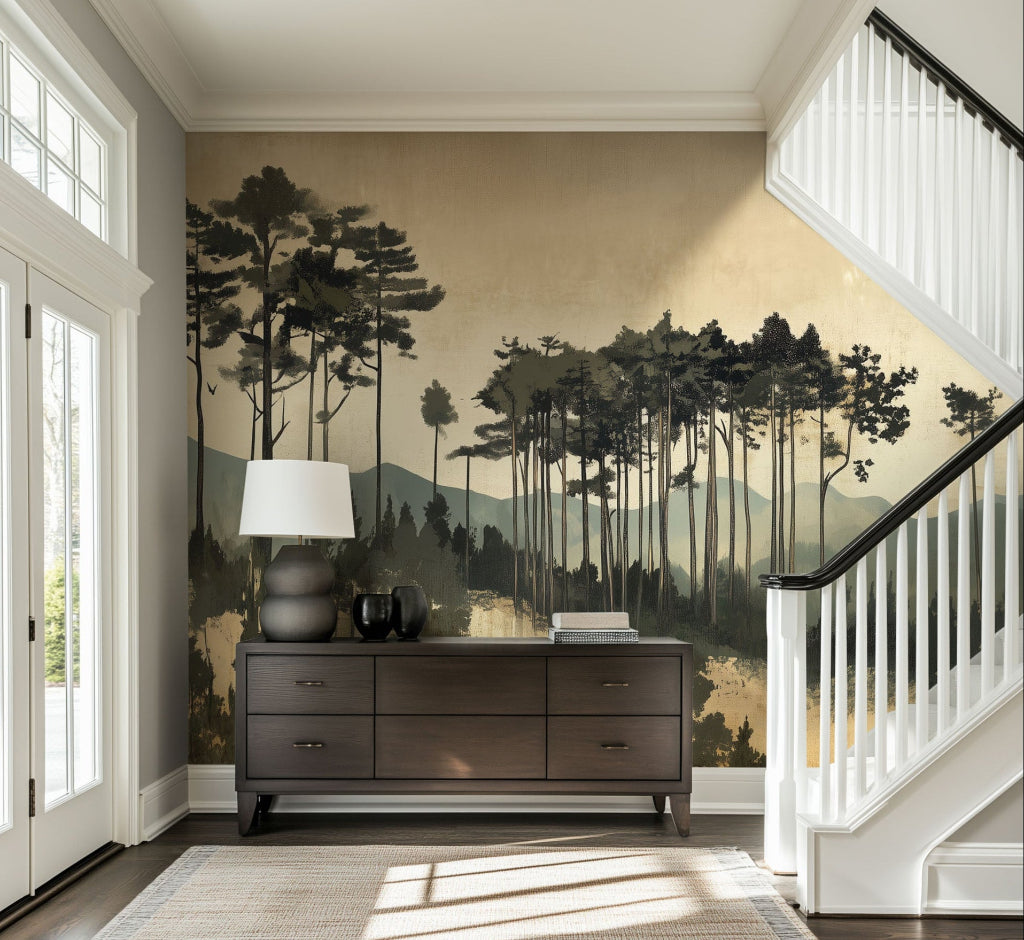 Hilltop Vista mural