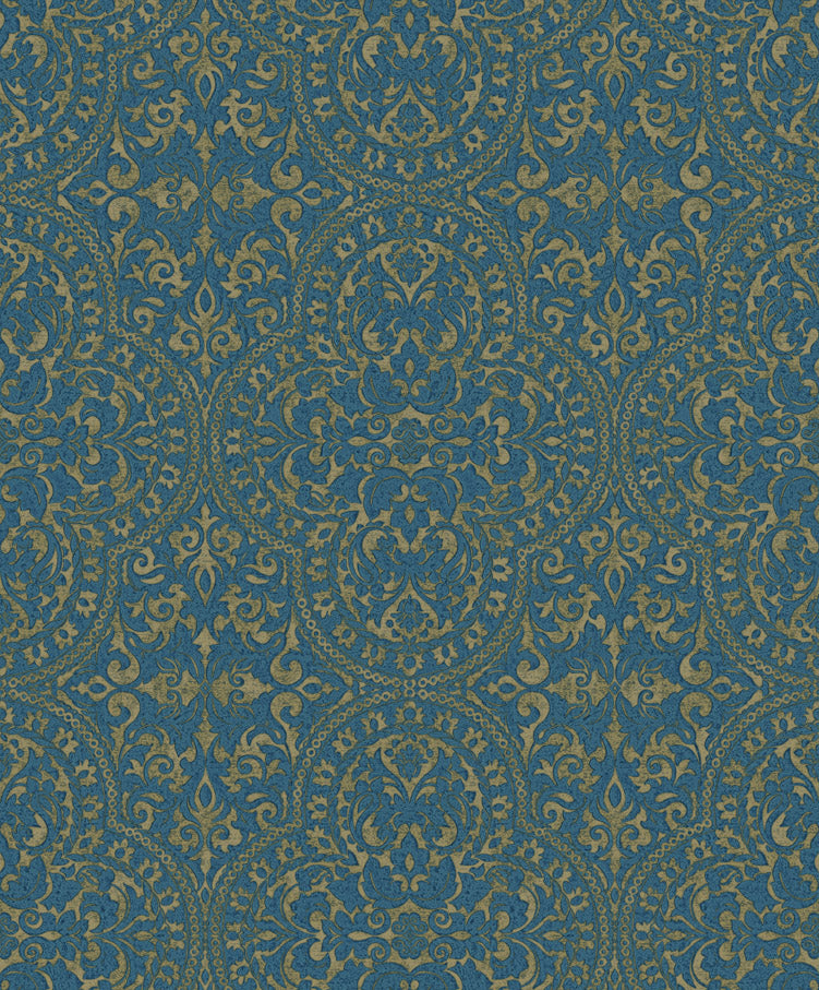 Italian Classic Fregio Flock wallpaper