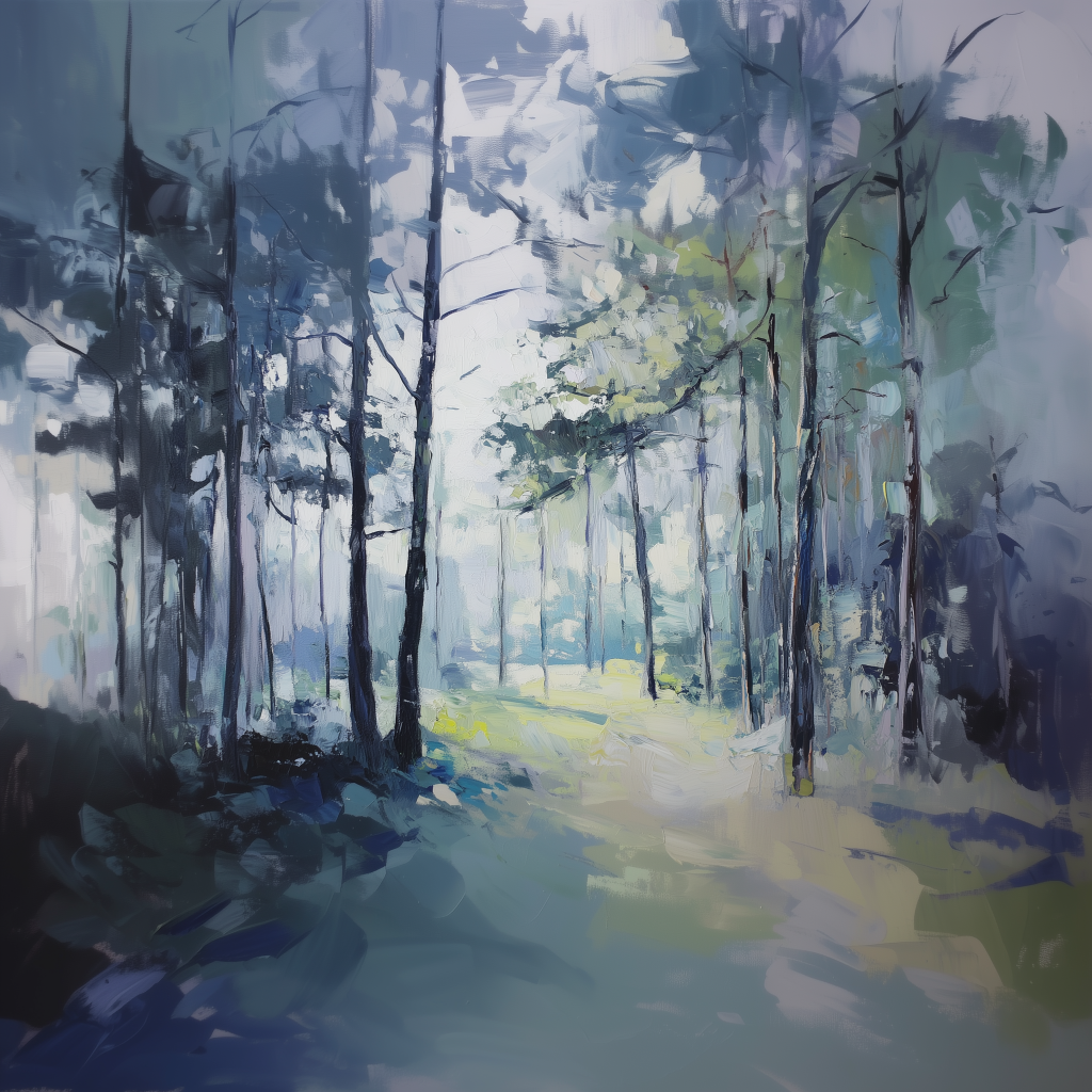 Forest Walk mural