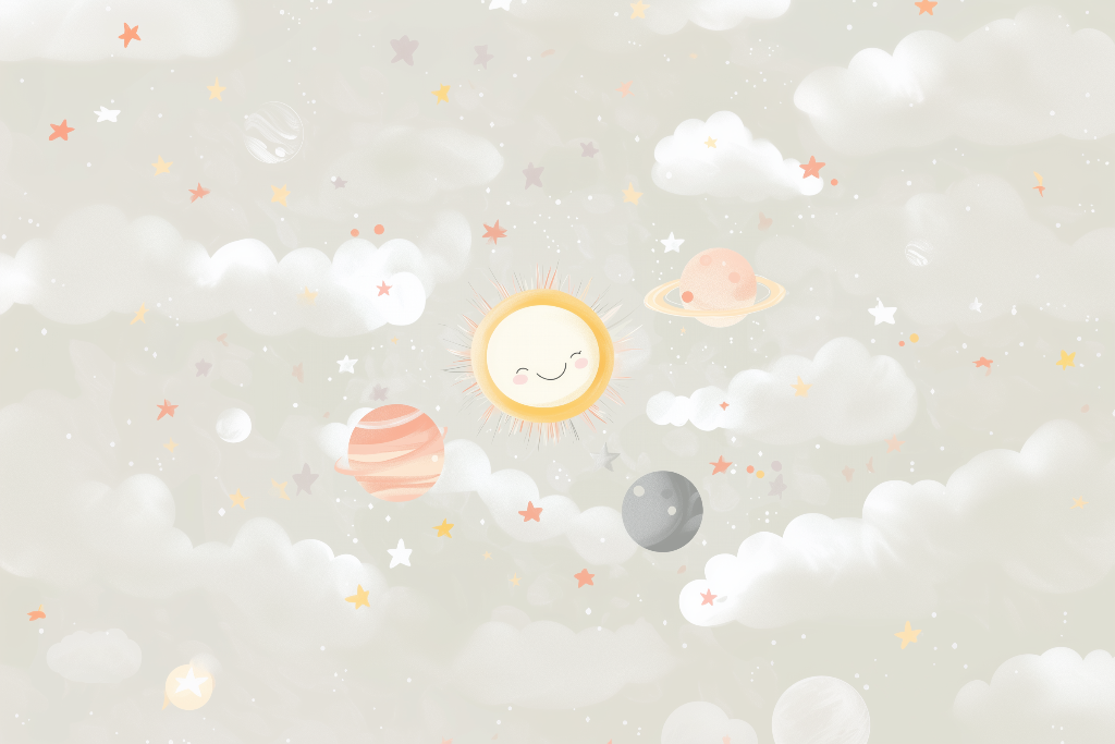 Gentle Planets mural