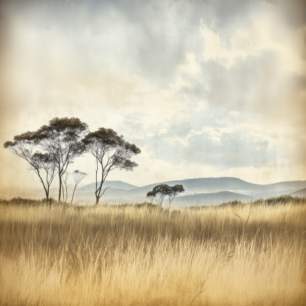 Grassland View mural
