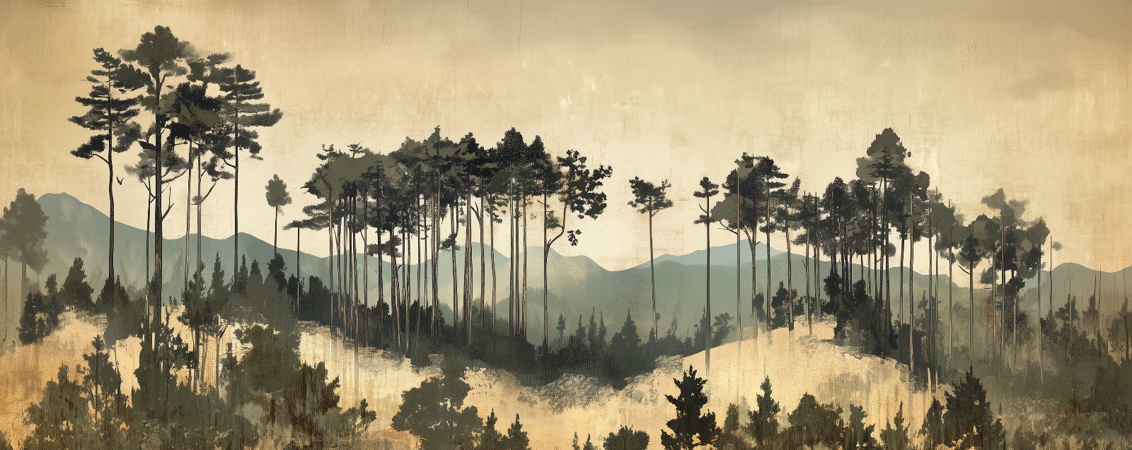 Hilltop Vista mural