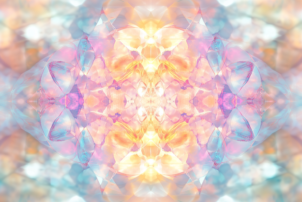 Kaleidoscope mural