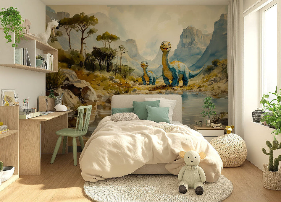 Grandma Dino mural