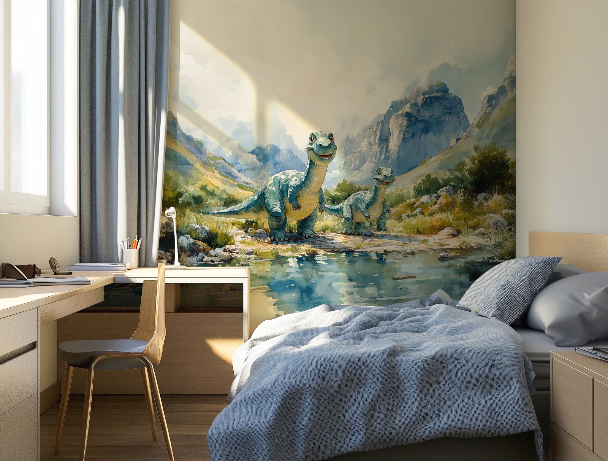 Grandpa Dino mural