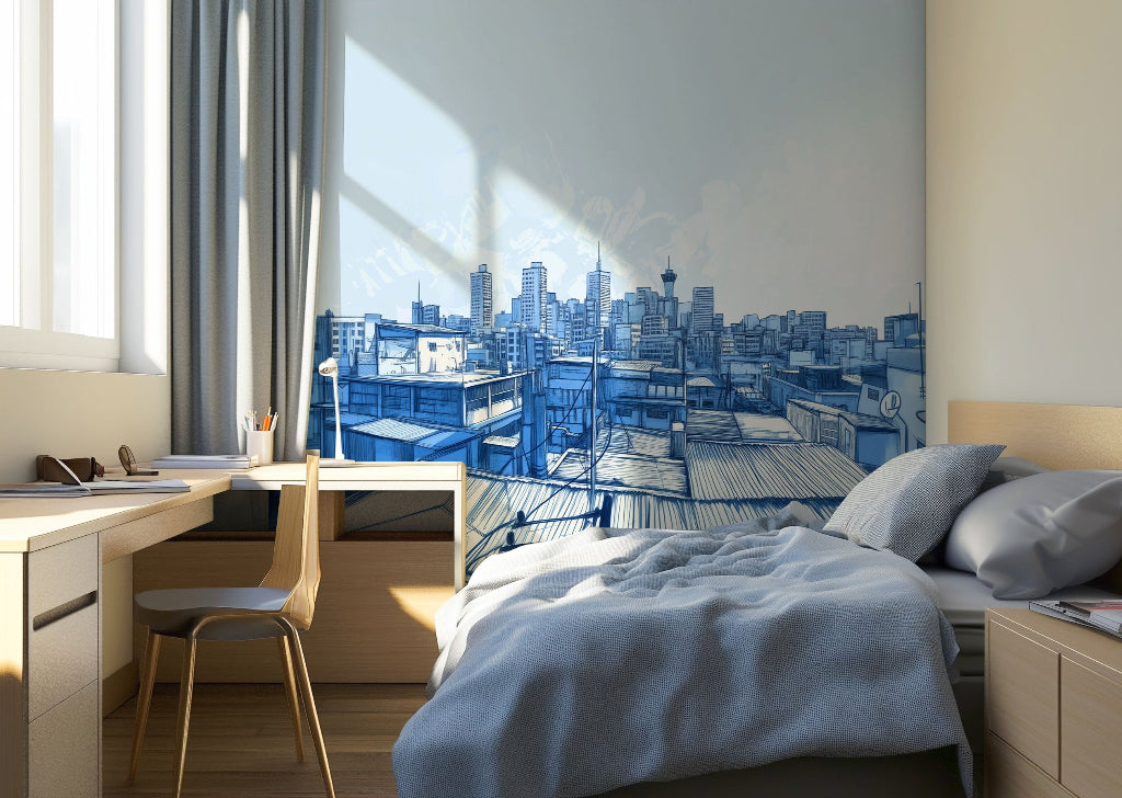 The Blues mural