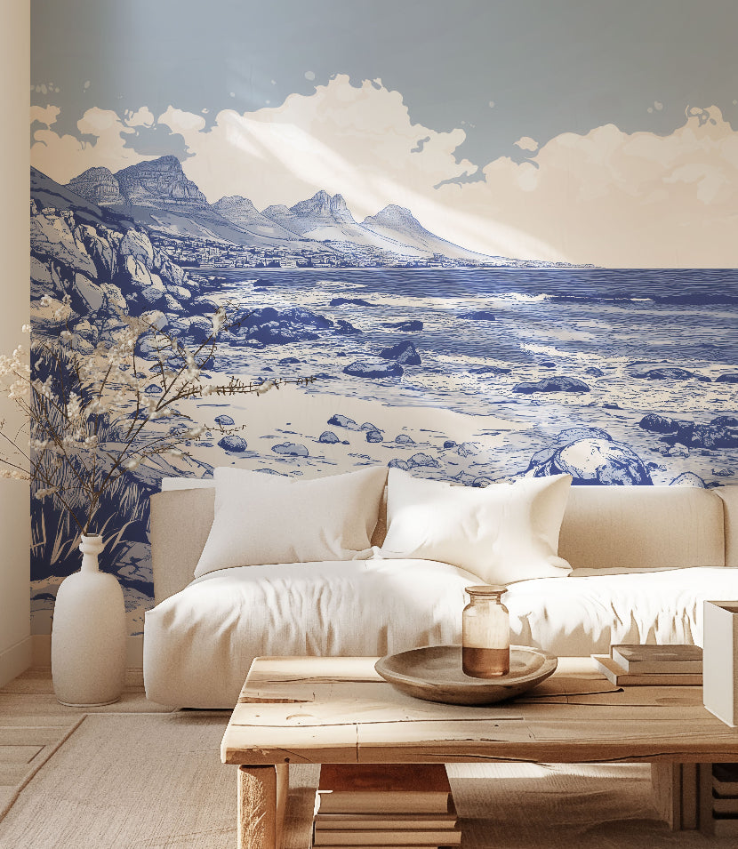Coastal mural