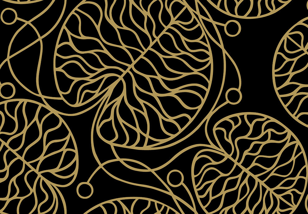 Marimekko Bottna Metallic wallpaper