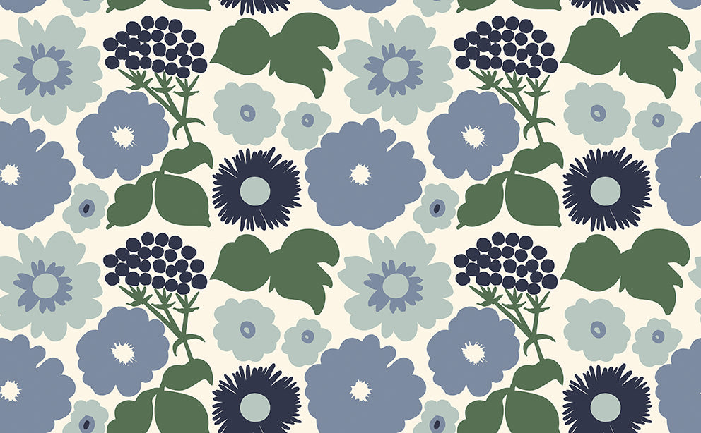 Marimekko Kukkatori wallpaper