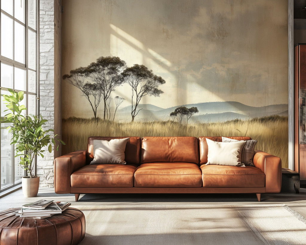 Grassland View mural
