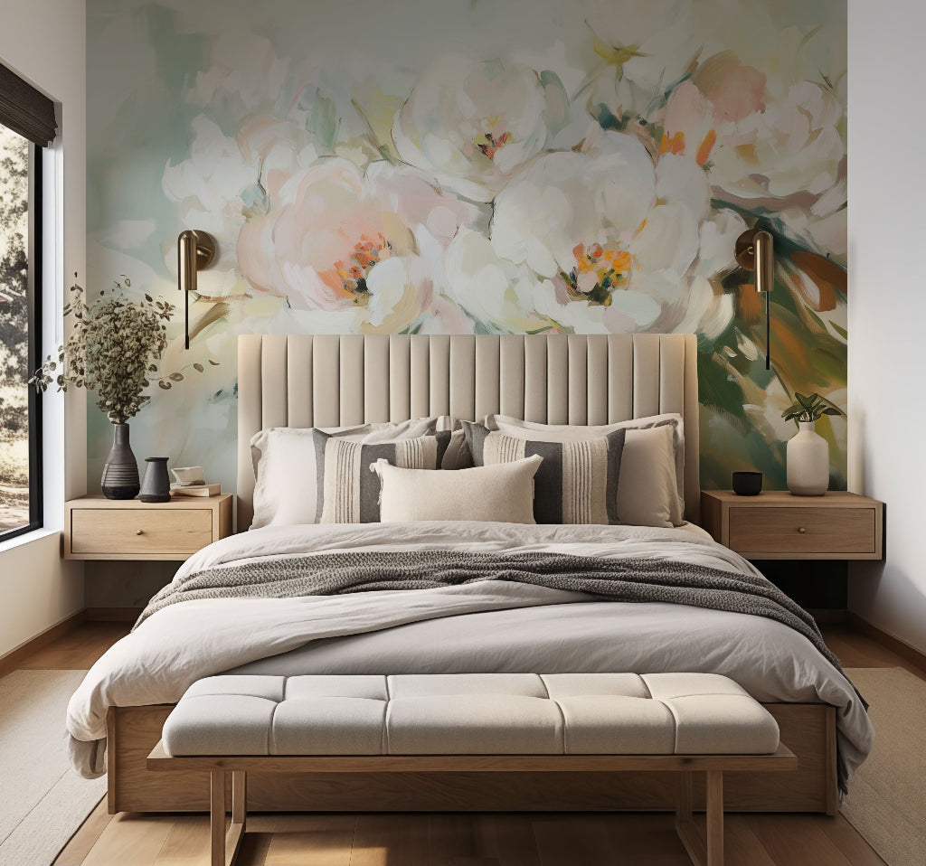 Country Rose mural