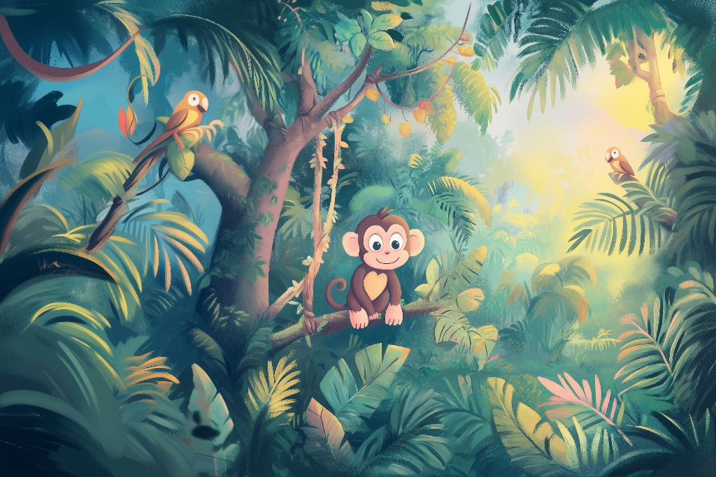 Monkey Business mural
