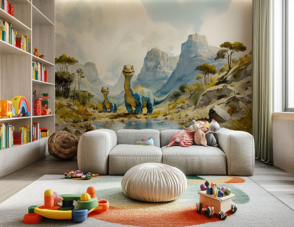 Grandma Dino mural