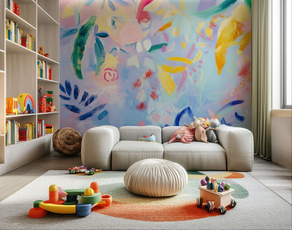 Playful mural
