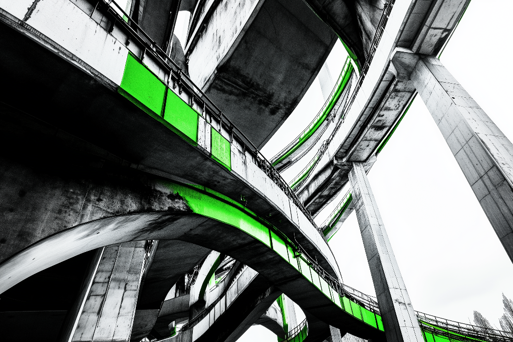 Spaghetti Junction mural