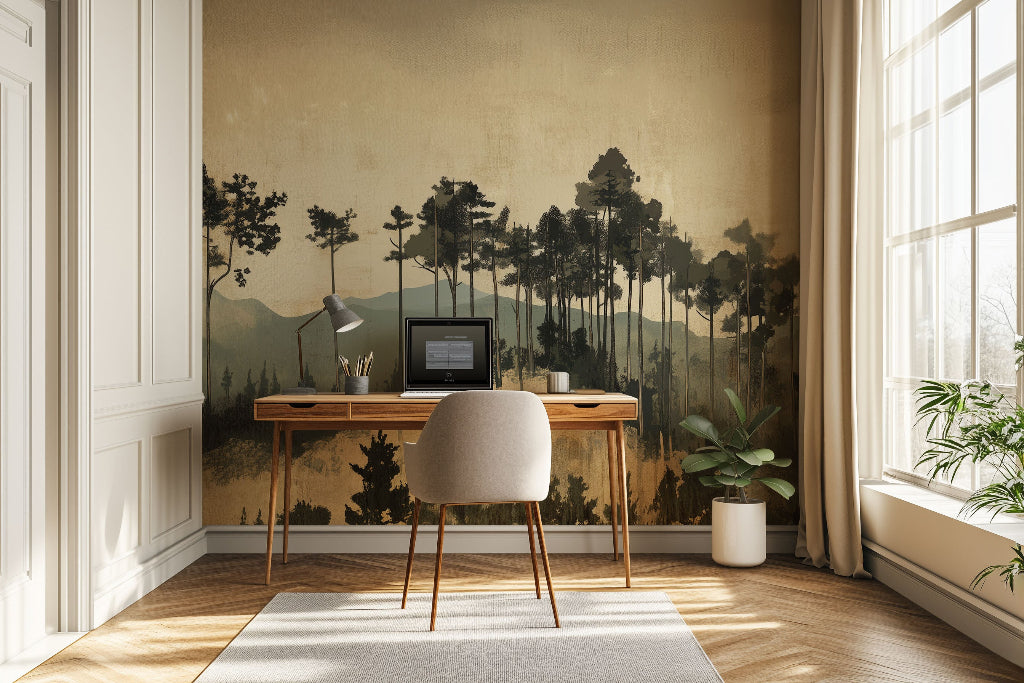 Hilltop Vista mural