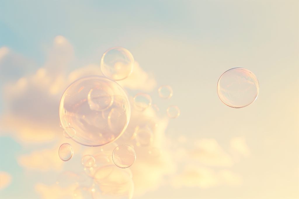 Sunlit Bubbles mural