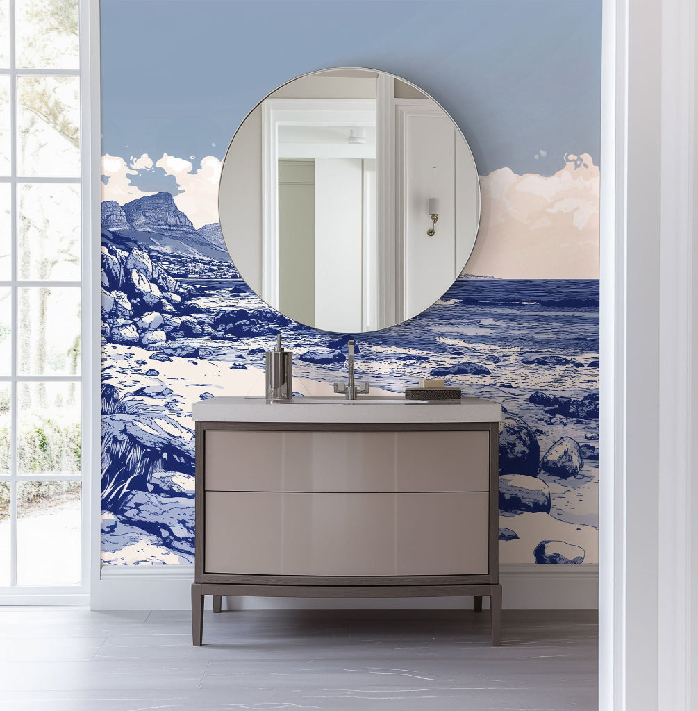 Coastal mural