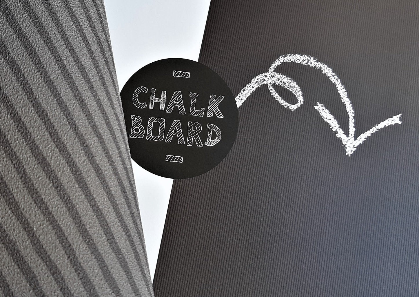 Mini Me 'Chalk-board' Kids Stripe wallpaper