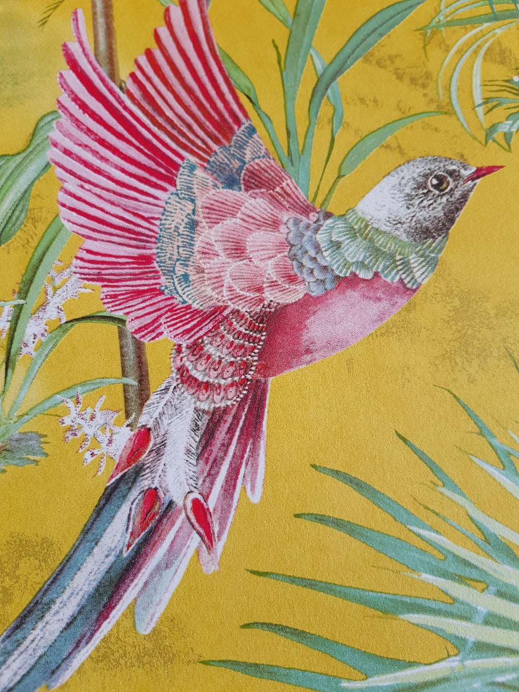 Pip Studio Tropical Bird & Palm wallpaper